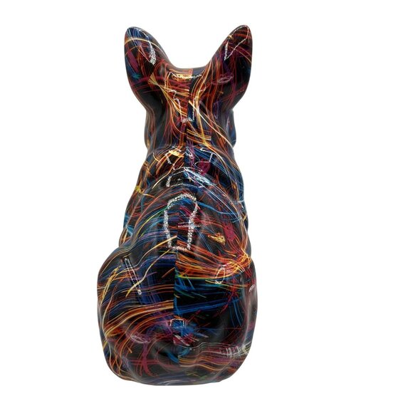 Graffiti Statue Supernova Mischievous Fun Personality French Bulldog Groovy Gift - Picture 3 of 13